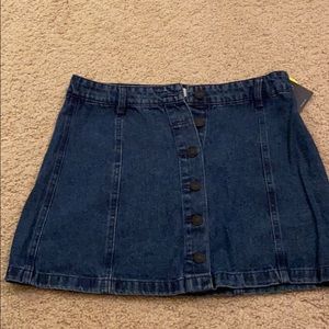 Jean skirt